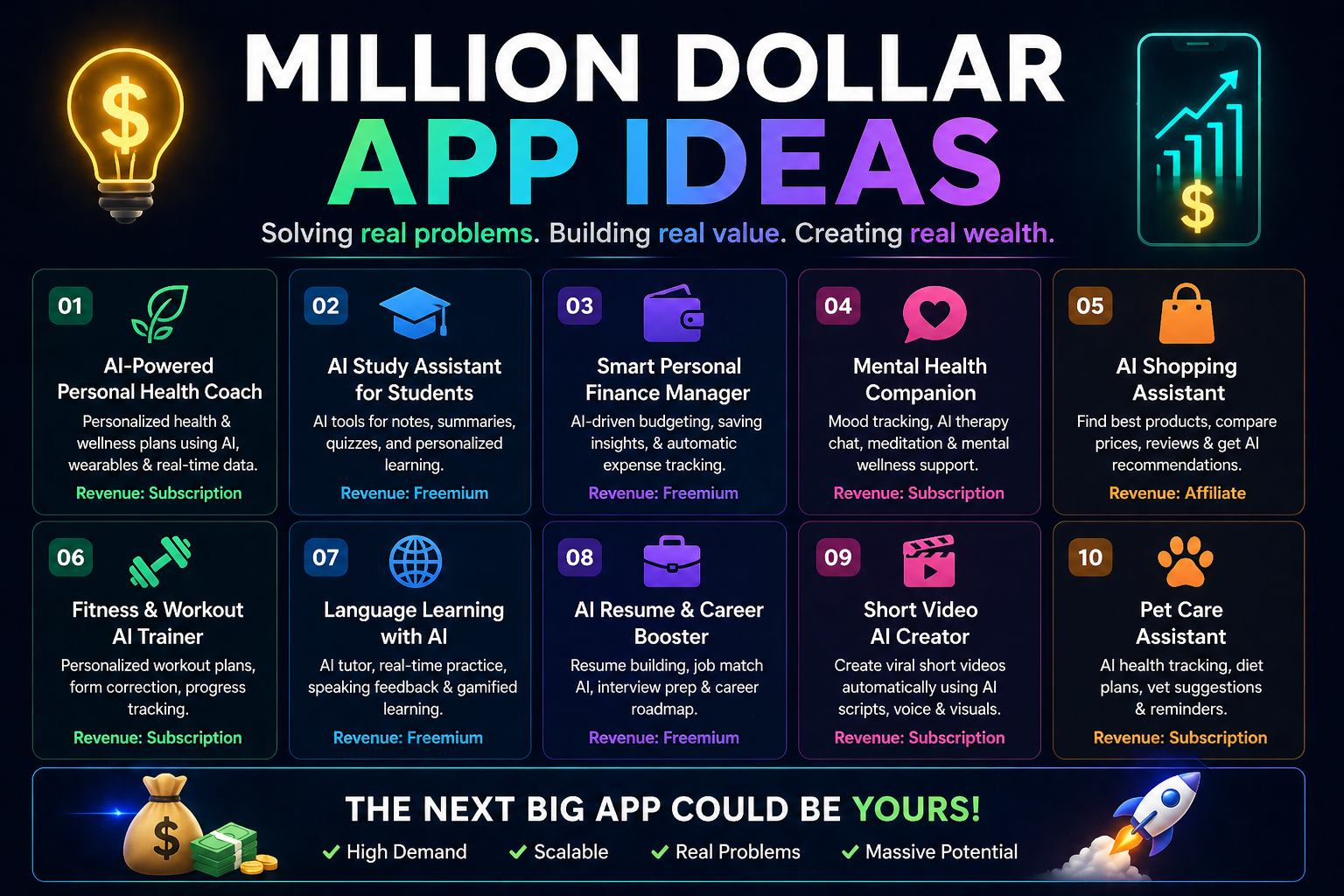 million dollar app