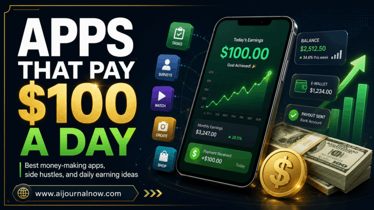 apps that pay $100 a day