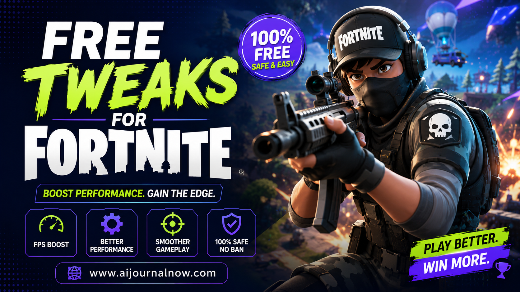 free tweaks for fortnite