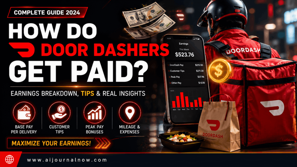 how do door dashers get paid