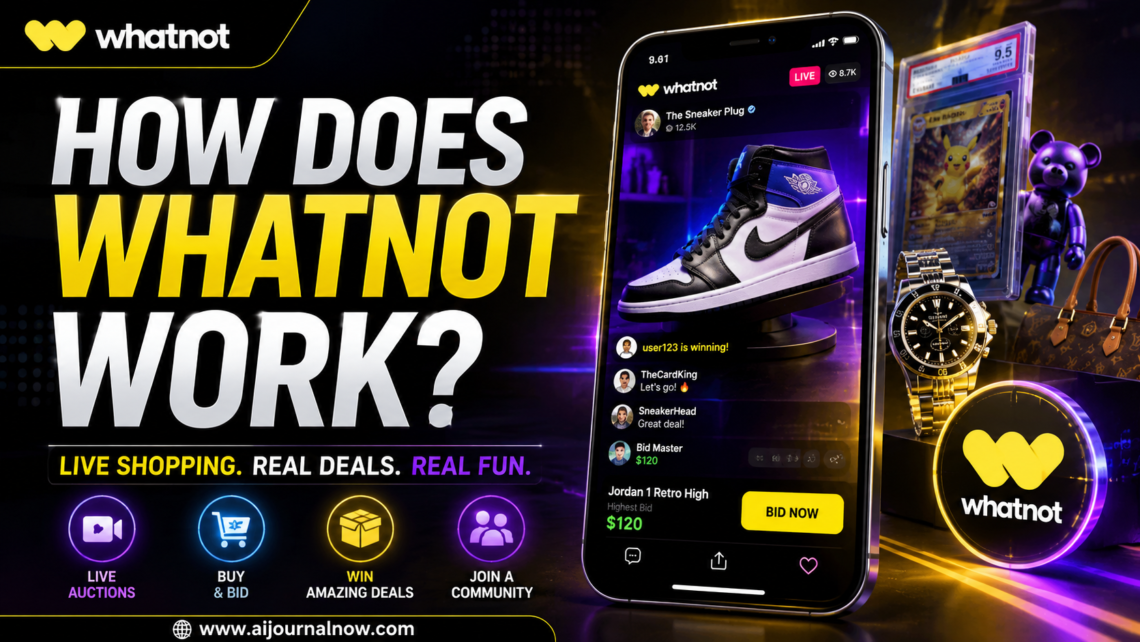 how does whatnot work