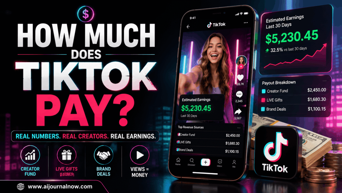 how much does tiktok pay