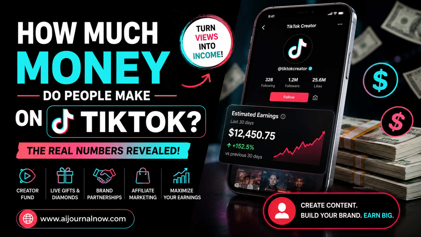 how much money do people make on tiktok