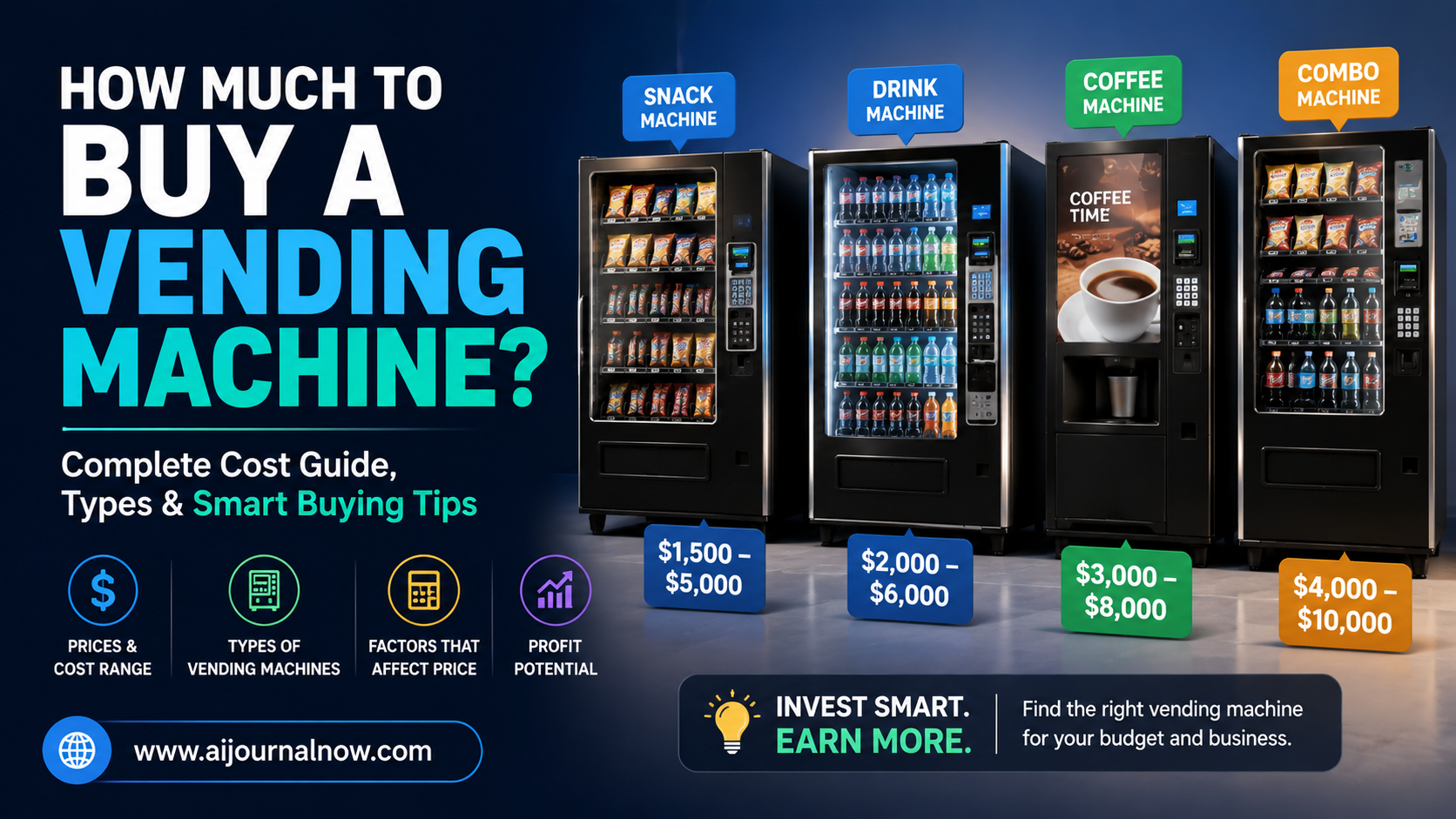 how much to buy a vending machine