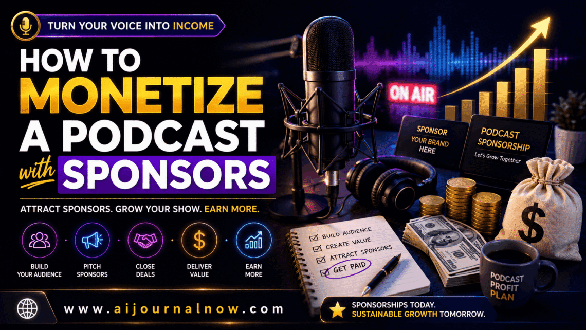 How to Monetize a Podcast With Sponsors