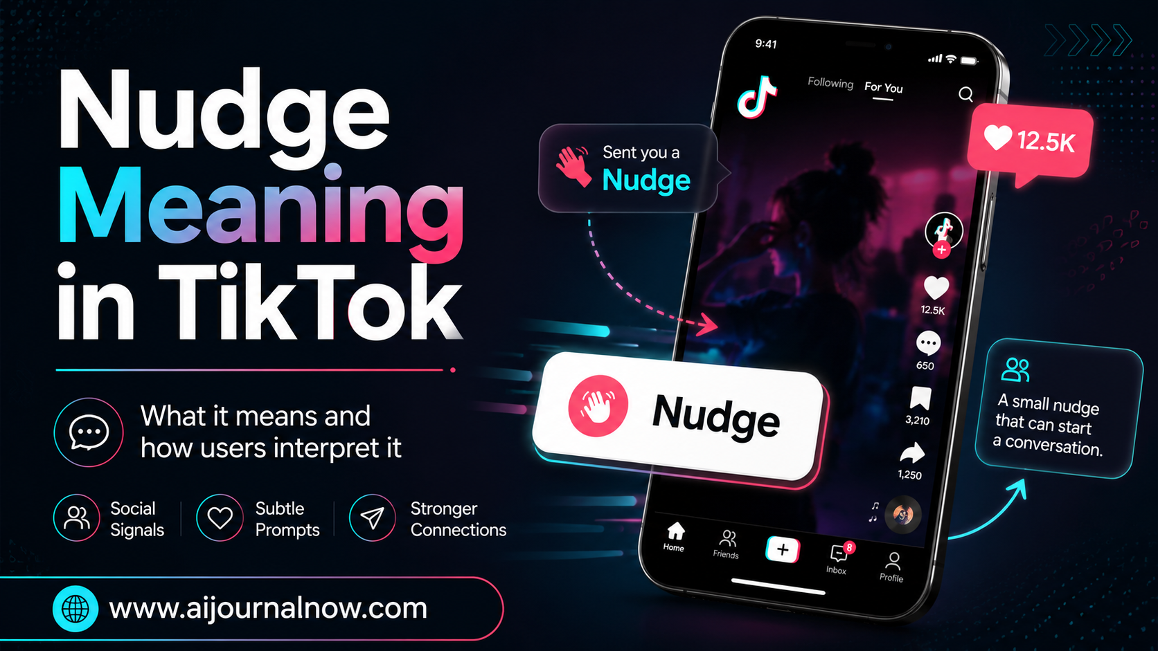nudge meaning in tiktok