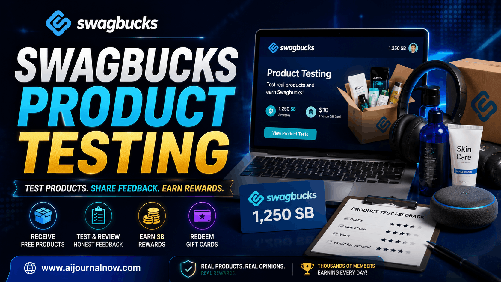 swagbucks product testing