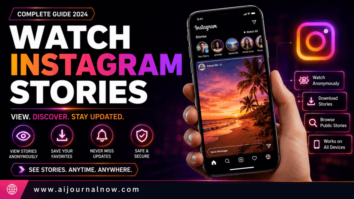 watch instagram stories