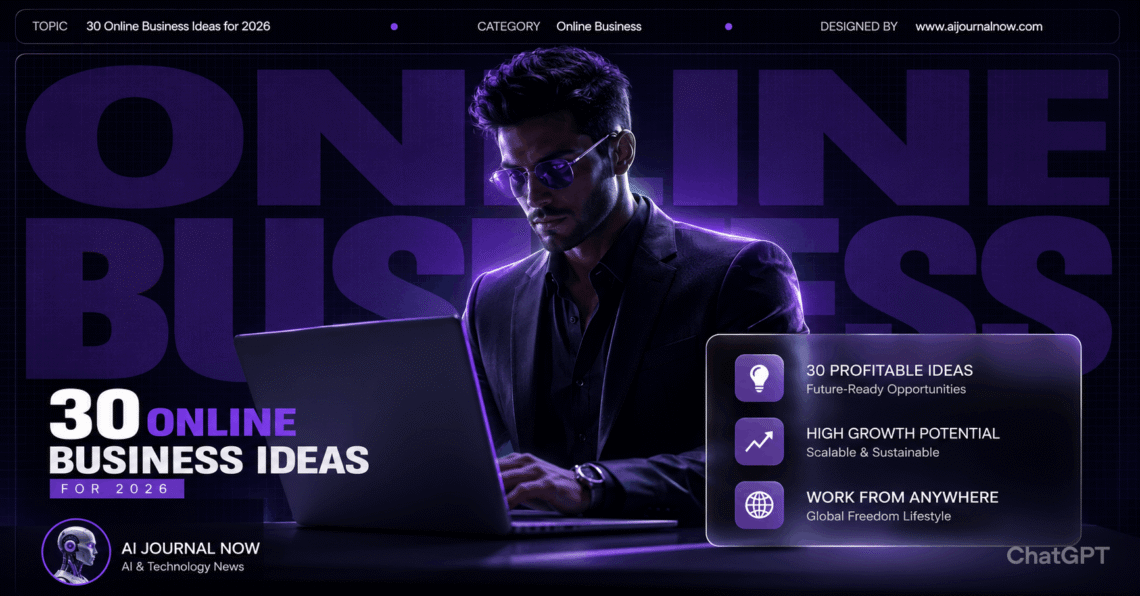 30 Online Business Ideas for 2026