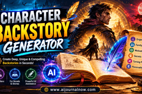 Character Backstory Generator