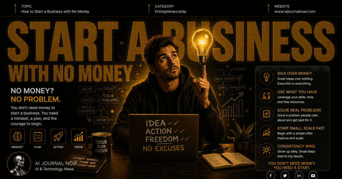 How to Start a Business with No Money
