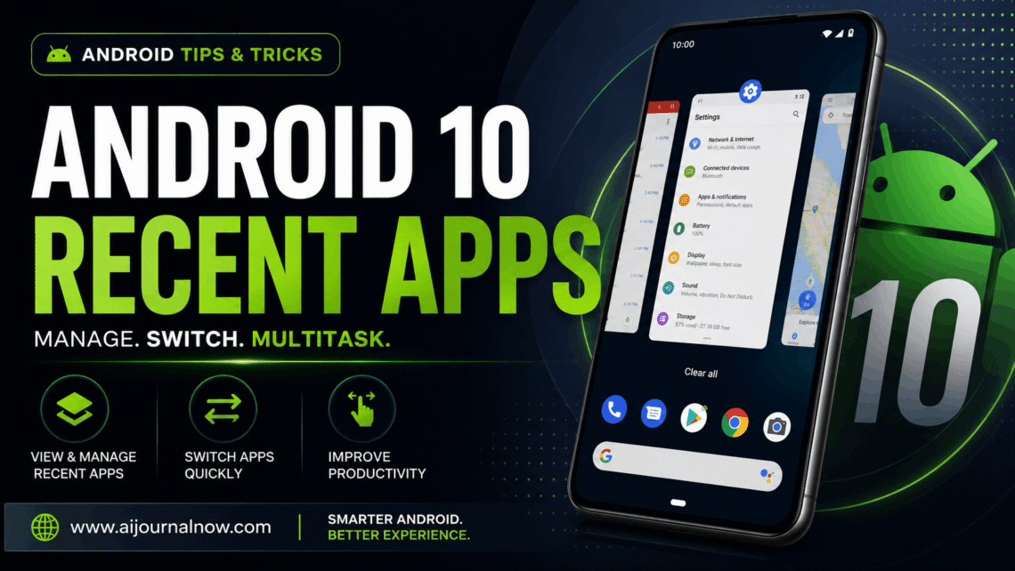 Android 10 Recent Apps