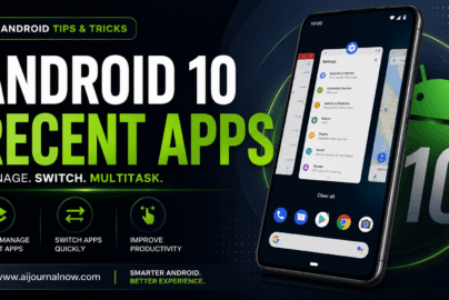 Android 10 Recent Apps
