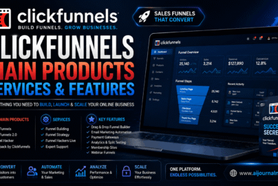 ClickFunnels Main Products Services Features