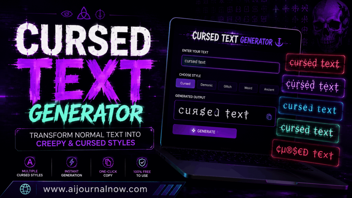 cursed text generator