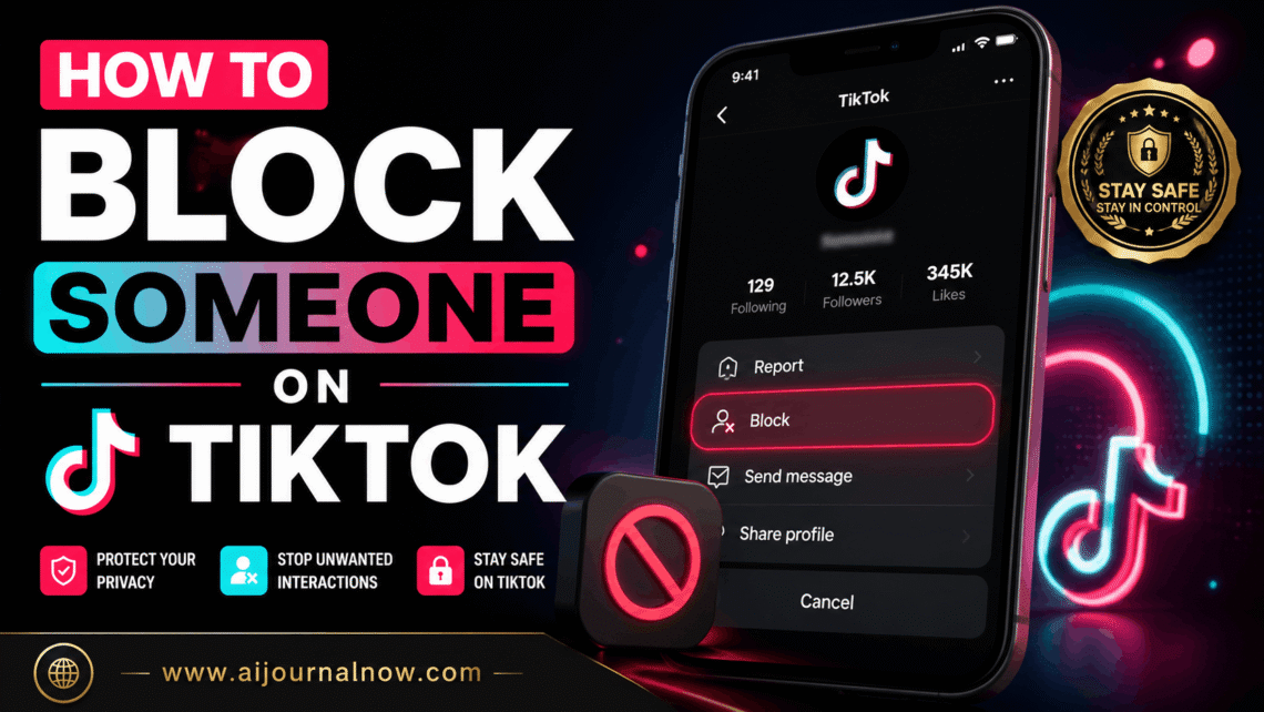 how to block someone on tiktok
