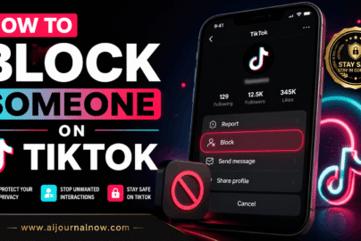 how to block someone on tiktok