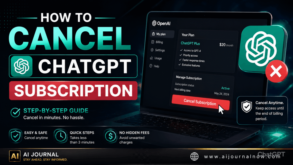 how to cancel chatgpt subscription