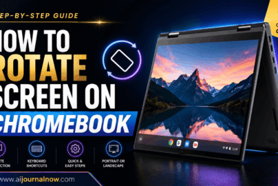 How to Rotate Screen on Chromebook