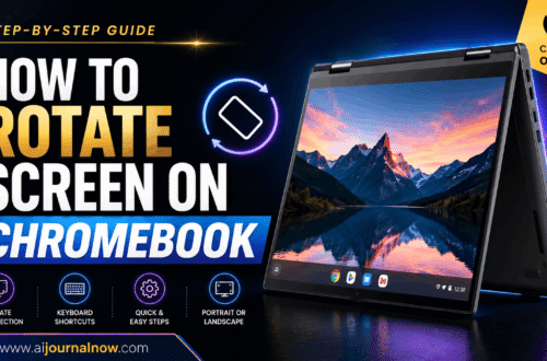 How to Rotate Screen on Chromebook