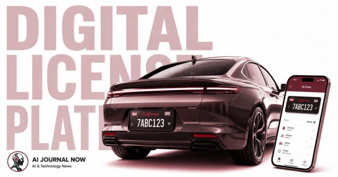 digital license plate