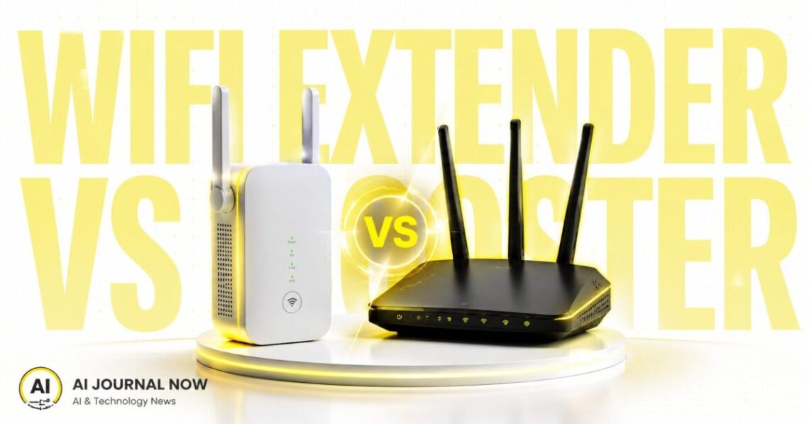 wifi extender vs booster