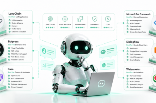 chatbot development frameworks comparison